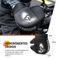 Gants de moto coupe-vent d'hiver avec manchons de guidon noirs ROCKBROS