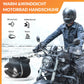 Gants de moto coupe-vent d'hiver avec manchons de guidon noirs ROCKBROS
