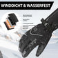 Gants de ski d'hiver chauffants rechargeables noirs ROCKBROS
