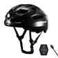 ROCKBROS Casque de vélo intelligent télécommandé avec éclairage