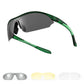 Lunettes de soleil de cyclisme sportif ROCKBROS avec 3 verres UV400 interchangeables