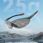 Lunettes de soleil de cyclisme sportif ROCKBROS avec 3 verres UV400 interchangeables