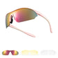 Lunettes de soleil de cyclisme sportif ROCKBROS avec 3 verres UV400 interchangeables