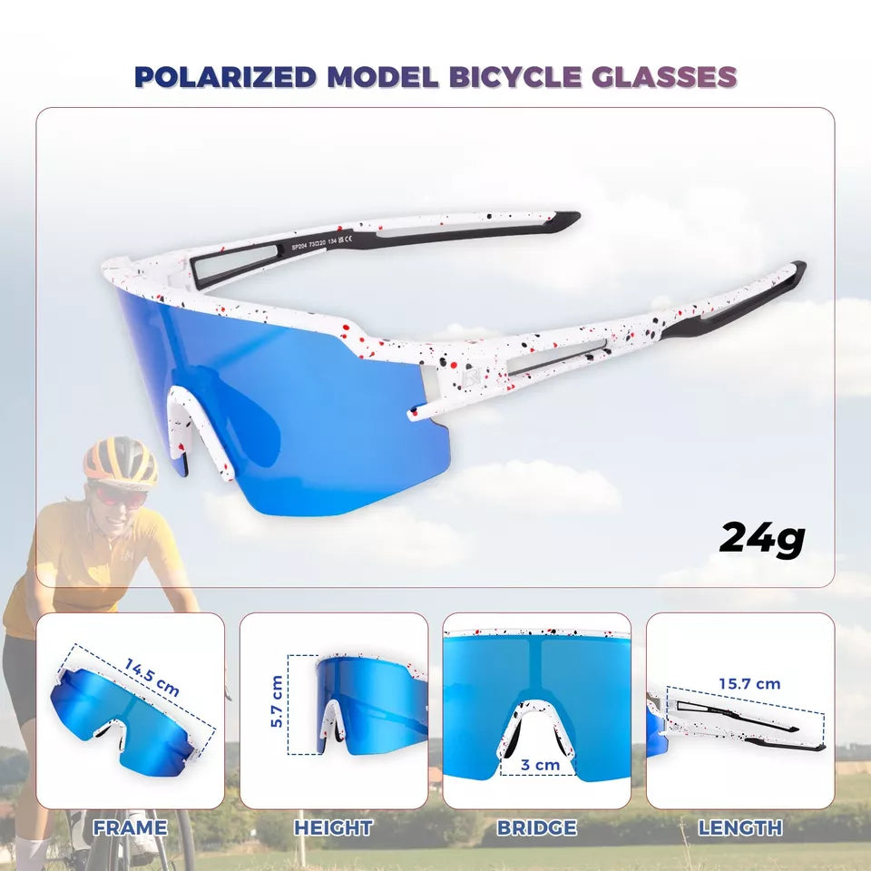 ROCKBROS lunettes de soleil polarisées/photochromiques lunettes de cyclisme vélo UV400 unisexe