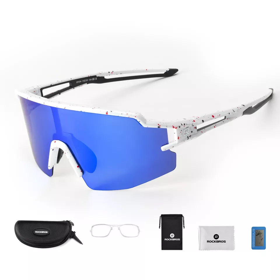 ROCKBROS lunettes de soleil polarisées/photochromiques lunettes de cyclisme vélo UV400 unisexe