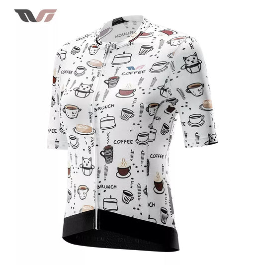 ROCKBROS TVI maillot de cyclisme maillot de cyclisme respirant à manches courtes pour femme avec 3 poches
