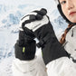 Qunature gants de ski d'hiver gants imperméables à écran tactile neige