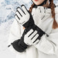 Qunature gants de ski d'hiver gants imperméables à écran tactile neige