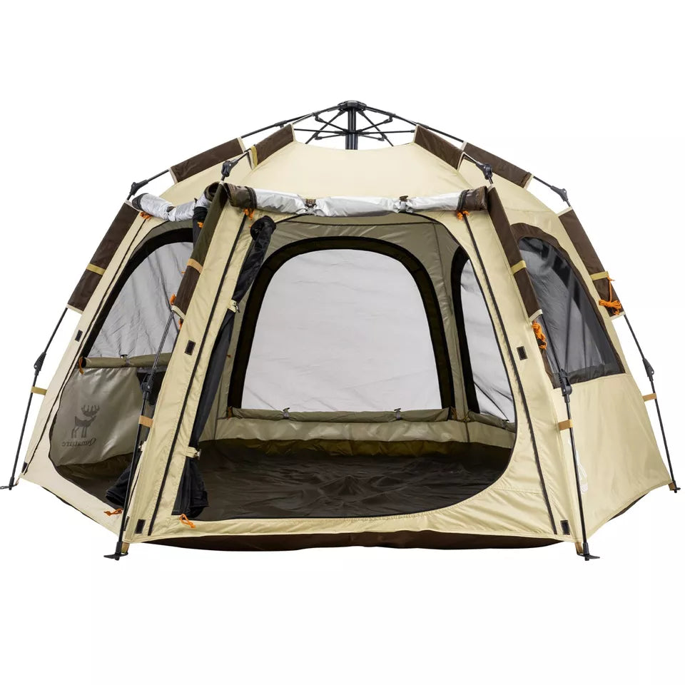 Qunature Tente de Camping 2-4 Personnes Tente Pop-Up Tente dôme Tente de Camping étanche