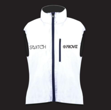 PZSWITCHGILET36 SWITCH JACKET veste réversible sans manches jaune fluo/réfléchissant - femme 36