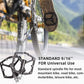 ROCKBROS Pédales de vélo de course en aluminium ultra légères antidérapantes 9/16 pouces