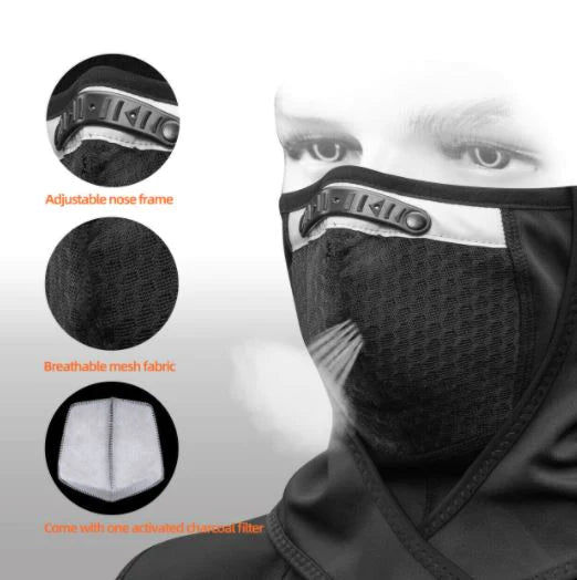 Acheter Masque facial chaud en polaire pour cyclisme en plein air