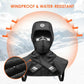 ROCKBROS Balaclava Masque d'hiver en polaire Masque de ski Coupe-vent Moto Cyclisme