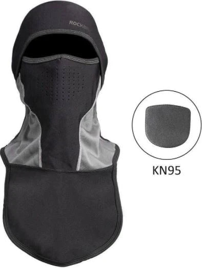 ROCKBROS Cagoule Balaclava Vélo Masque Anti-Poussière Moto Avec Filtre