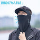 ROCKBROS Demi Cagoule Vélo Masque tubulaire Écharpe Moto Coupe-vent