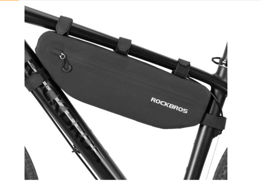 ROCKBROS AS-0433 sacoche de cadre de vélo sac triangle ca.3L/4L noir