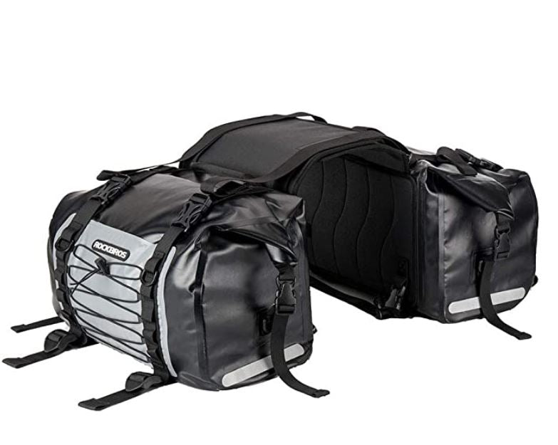 ROCKBROS AS-010 Sac de moto double sacoches étanche Ca.62L