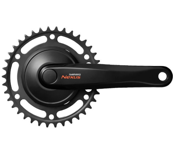 Pièces de vélo rétro pédalier Shimano Nexus FC-R500 blanc 170 mm 44-32T