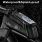 ROCKBROS 029 Sac de cadre de vélo Étui pour téléphone portable étanche jusqu'à 5,8 pouces