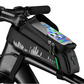 ROCKBROS 029 Sac de cadre de vélo Étui pour téléphone portable étanche jusqu'à 5,8 pouces
