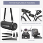 ROCKBROS 041B Sac de guidon Support de téléphone portable pour vélo env. 2L Noir