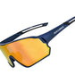 ROCKBROS 10134 Lunettes de cyclisme Lunettes de soleil polarisées avec protection UV400