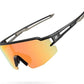 ROCKBROS 10171 Lunettes de cyclisme Lunettes de soleil polarisées Protection UV400