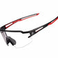 ROCKBROS 10172 Lunettes de soleil photochromatiques Lunettes de vélo Blanc