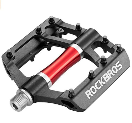 ROCKBROS 2020-12C Pédales de vélo en aluminium VTT 9/16 pouces noir