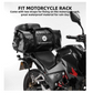 ROCKBROS AS-005 Sac de moto rouleau de bagage Sacoche de selle Noir