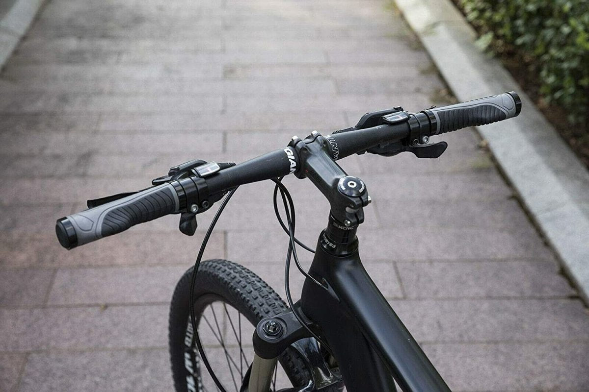 ROCKBROS Poignées de guidon de vélo ergonomiques 22mm noir