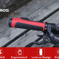 ROCKBROS Poignées de guidon de vélo ergonomiques 22mm noir