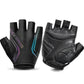 ROCKBROS Gants de cyclisme, demi-doigts PU+SBR femmes/hommes cyclisme M