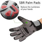 ROCKBROS Gants de Vélo Gants Doigts Complets Noir