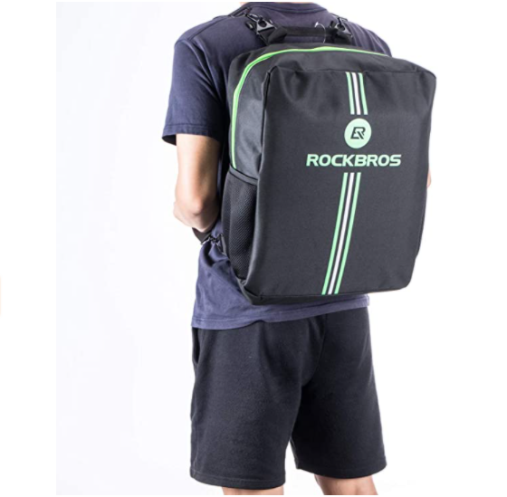 ROCKBROS Sac de transport pour vélo pliant Sac de voyage pour vélo de 14 à 20 pouces