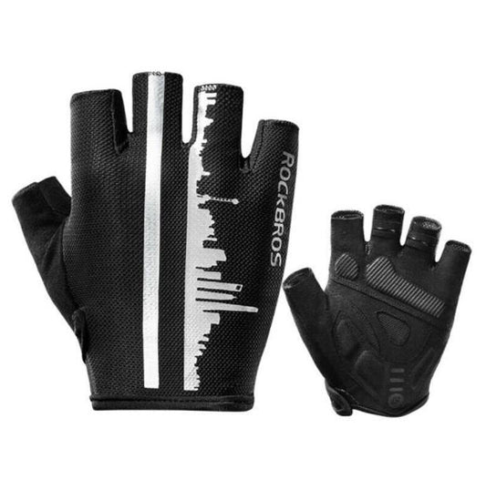 ROCKBROS gants de cyclisme pour sports de plein air réfléchissants M