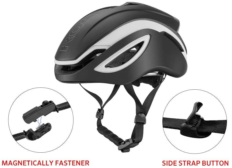 ROCKBROS HC-52 Casque de vélo Robust Noir M (54-59 cm)