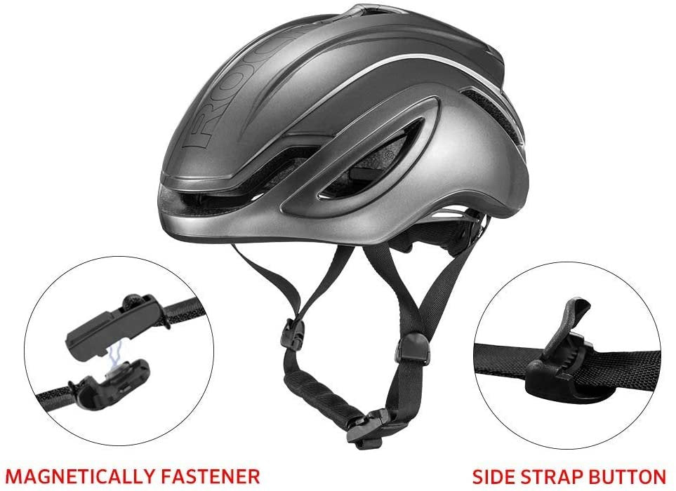 ROCKBROS HC-52 Casque de vélo Robust Noir M (54-59 cm)