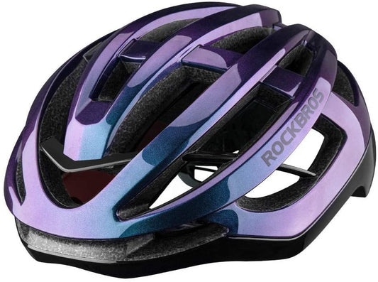 ROCKBROS casque de vélo casque de sécurité homme/femme 55-61 M (55-58 cm) noir