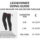 ROCKBROS LKPJ003 Jambières cyclisme protection genoux (1 paire)