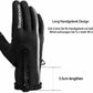 ROCKBROS gants de moto gants de vélo hiver écran tactile étanche M