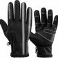 ROCKBROS gants de moto gants de vélo hiver écran tactile étanche M