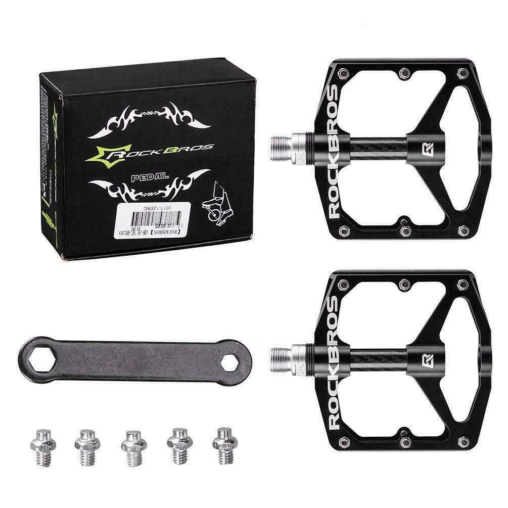 ROCKBROS Pédales VTT 6 broches noir