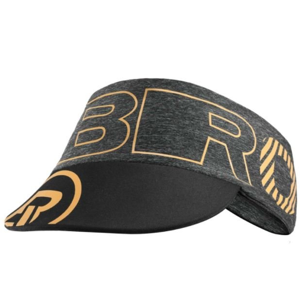 ROCKBROS Casquette de vélo Bandeau Chapeau avec pare-soleil Bandeau Noir