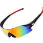 ROCKBROS Lunettes de vélo polarisées sans cadre Lunettes de soleil Lunettes de vélo UV400