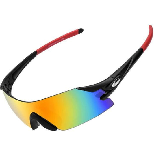 ROCKBROS Lunettes de vélo polarisées sans cadre Lunettes de soleil Lunettes de vélo UV400