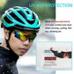 ROCKBROS Lunettes de vélo polarisées sans cadre Lunettes de soleil Lunettes de vélo UV400