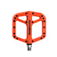 ROCKBROS Pédales vélo route nylon rouge