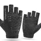 ROCKBROS S202 Gants de vélo Gants de sport sans doigts Demi-doigt Noir S
