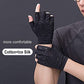 ROCKBROS S202 Gants de vélo Gants de sport sans doigts Demi-doigt Noir S